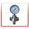100立式螺纹式隔膜压力表、衬四氟法兰隔膜压力表、隔膜压力表