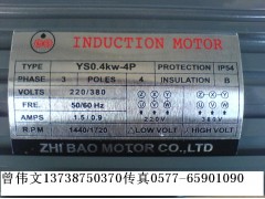 ZHI BAO MOTOR CO.,LTD,YS0.2KW