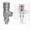 彈簧外螺紋微啟式安全閥、不銹鋼安全閥