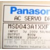 处理MSD043A1XXF松下400W驱动器