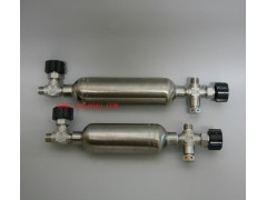 液化石油气采样钢瓶（含压力表，316L)ST1-BPY