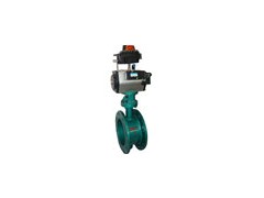 供應D641X-10C氣動法蘭式軟密封蝶閥