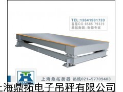6吨钢材缓冲地磅称,6T减震缓冲型电子磅