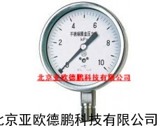 不锈钢膜盒压力表/膜盒压力表/压力表