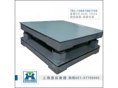 电子地磅40T…汕头称钢材三层缓冲平台秤