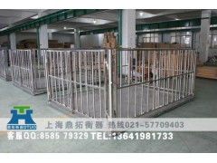 防水3T牲畜秤，不锈钢带栏3吨活畜称报价