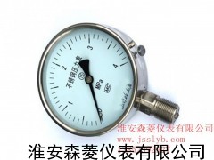 弹簧管压力表 -0.1-1.5MPa Y-100