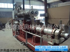 时产1200公斤鱼饲料加工机械，大型鱼饲料膨化机