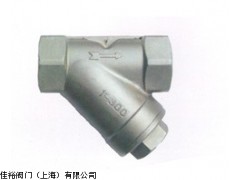 台湾富山不锈钢丝口Y型过滤器