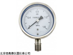 Y100B-F   浙江   不锈钢压力表