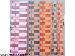 DP16111直立式水尺，搪瓷水标尺，双面烤漆水位尺
