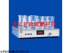 DP-1A六工位数显磁力搅拌器,厂家直销六工位磁力搅拌器