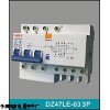 供应空气开关DZ47-63/2P小型断路器