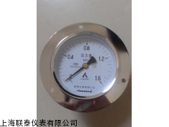 Y100ZT 普通轴向带边压力表Y100ZT