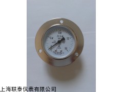 YZ60ZT 联泰仪表普通轴向带边真空压力表YZ60ZT