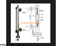 厂家侧装型磁性翻板液位计 侧装型磁性翻板液位计厂家