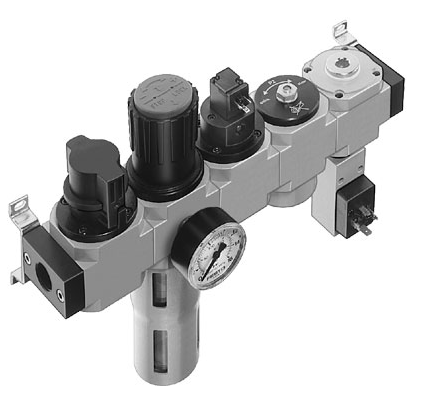 LFR-3/8-D-MIDI-KG-A,FESTO气源处理三联件