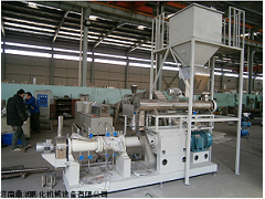 湿法狗粮膨化机，一吨湿法狗粮生产线，大型狗粮设备