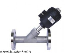 宝德气动法兰角座阀,德国进口宝德角座阀