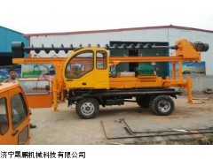 光伏挖坑机 履带钻坑机 轮式打桩机