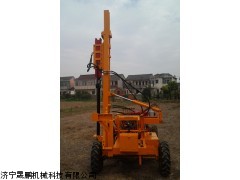 电线杆挖坑机 轮式挖坑机 履带打桩机