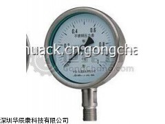 耐震压力表 测量对铜和铜合金无腐蚀性介质的压力