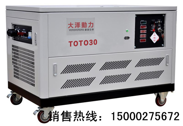 30kw汽油發電機圖片