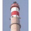 海寧煙囪美化公司-煙囪粉刷涂料-煙囪刷航標(biāo)色環(huán)
