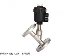 Fig.350法蘭式氣動角座閥 ARI VALVE雅瑞品牌