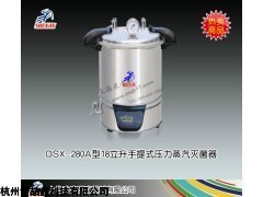 DSX-280A型18立升手提式不銹鋼壓力蒸汽滅菌器廠家直銷
