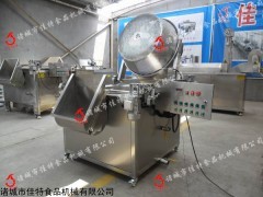 全自动商用炸蜜三刀油炸机，电加热油水混合油炸机