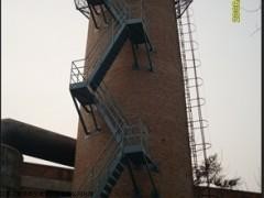 砖烟囱安装爬梯