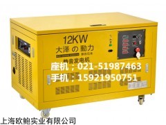 上海三相12kw汽油发电机价格