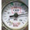 CKD带安全标志压力表G40D-6-P10