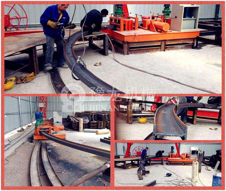 工字钢集中工厂化处理