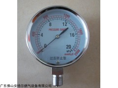 管道燃?xì)鈮毫Ρ?0KPA微壓表廠家直銷佛山現(xiàn)貨批發(fā)