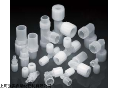 半导体PFA接头 T型三通气动接头 氟树脂扩口式