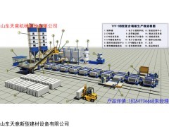 卧模轻质复合墙板成型机 卧模轻质墙板生产线