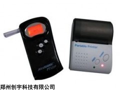 新款蓝牙酒精检测仪打印一体机