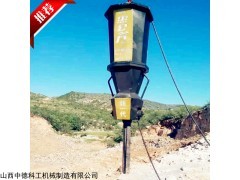 贵州贵阳大型破石机岩石劈裂机