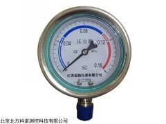 北京北方科诺不锈钢耐腐蚀压力表