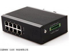 千兆8口工业级交换机DIN导轨式宽温‐40 ℃ ~ +85