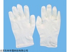 现货促销 一次性乳胶手套 标准型 无粉 掌麻 100支/盒