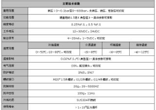 压力传感器（测液体）