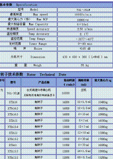 台式高速冷冻离心机