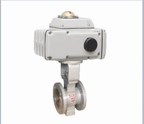 电动调节V型球阀