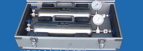 带压力表1000ML高压气体采样器价格，北京供应