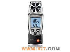 testo 410-1: 葉輪式風(fēng)速測量儀，內(nèi)置NTC溫度測量探頭