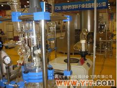供应医药合成/宏华仪器高品质双层玻璃反应釜/
