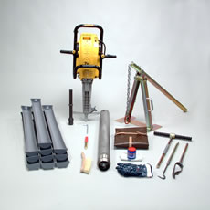 土壤柱狀圓筒采樣器